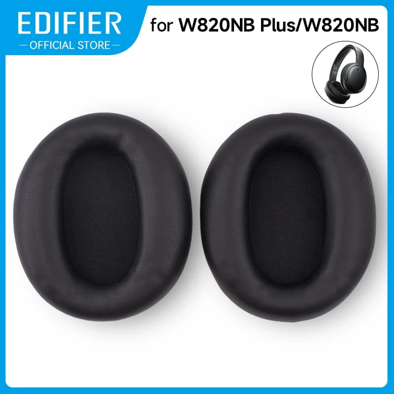 إديفاير W820NB بلس وسادات أذن أصلية إكسسوارات سماعات رأس لاسلكية استبدال وسادات أذن لـ W820NB بلس W820NB