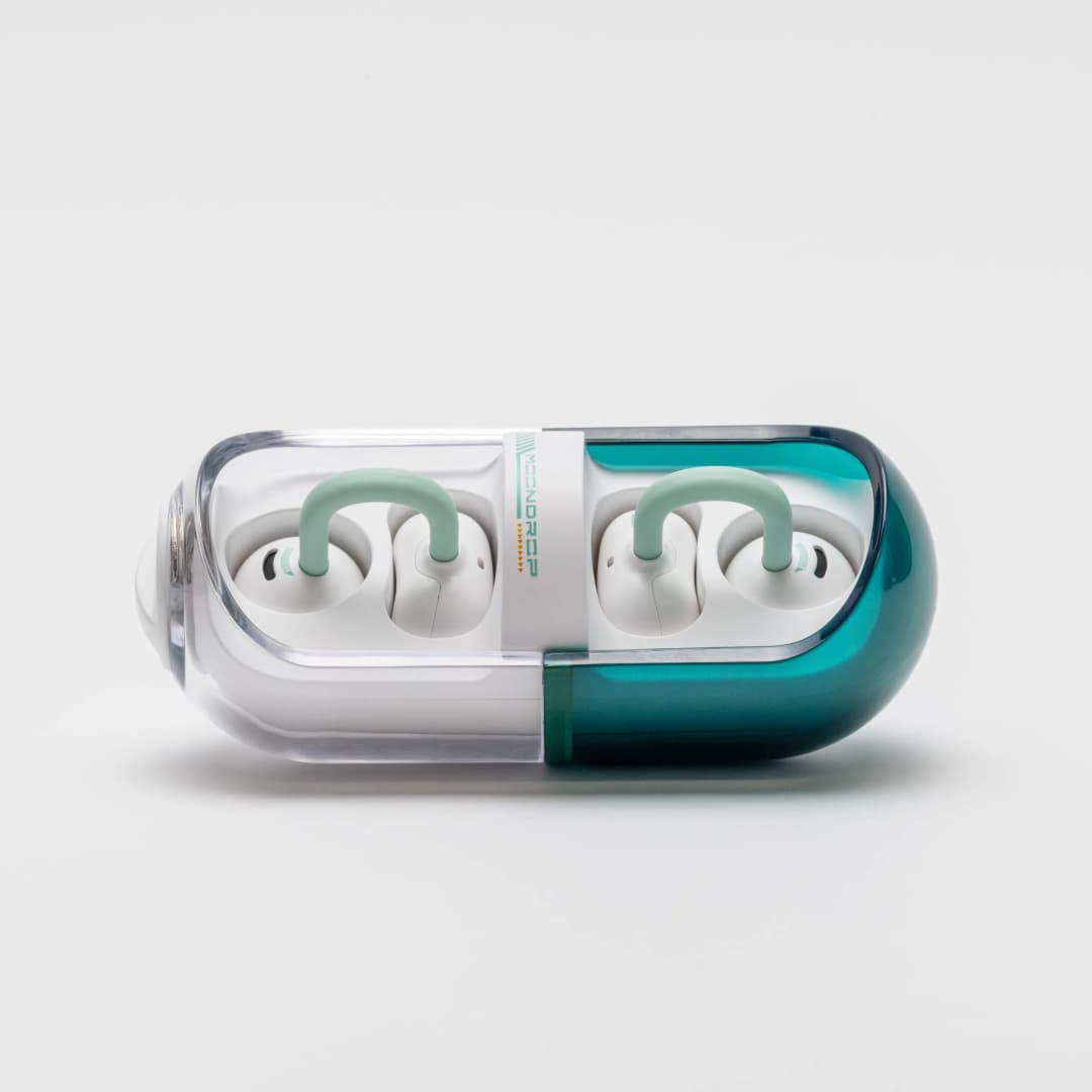 MOONDROP PILL Music Capsule OWS Ear Hook Wireless Earbuds Bluetooth 6.0 AI Intelligent Noise Reduction TWS Ear-clip Earphones - 4
