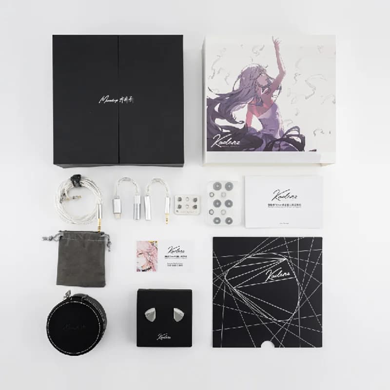 سماعات أذن MOONDROP Kadenz، مشغل ديناميكي، اتصال سلكي 4.4mm USB-C - 5