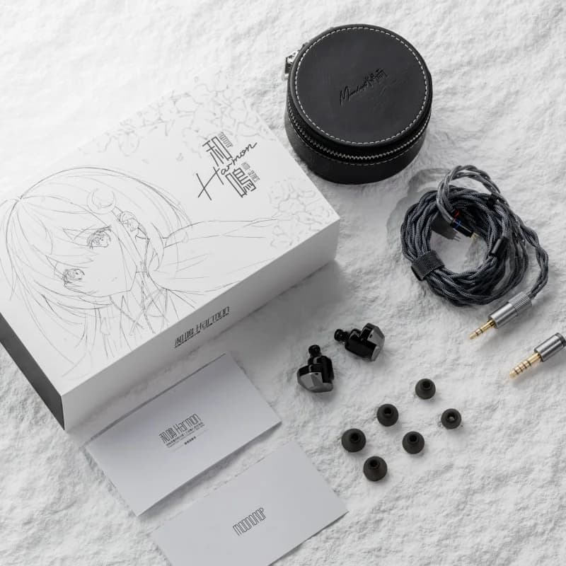 سماعة أذن Moondrop Harmon XTM-3DD محورية بأربع تجاويف مع قابس قابل للاستبدال 3.5/4.4 مم - 6