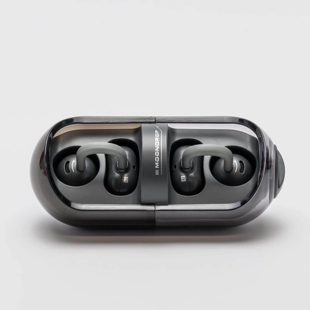 MOONDROP PILL Music Capsule OWS Ear Hook Wireless Earbuds Bluetooth 6.0 AI Intelligent Noise Reduction TWS Ear-clip Earphones - 2
