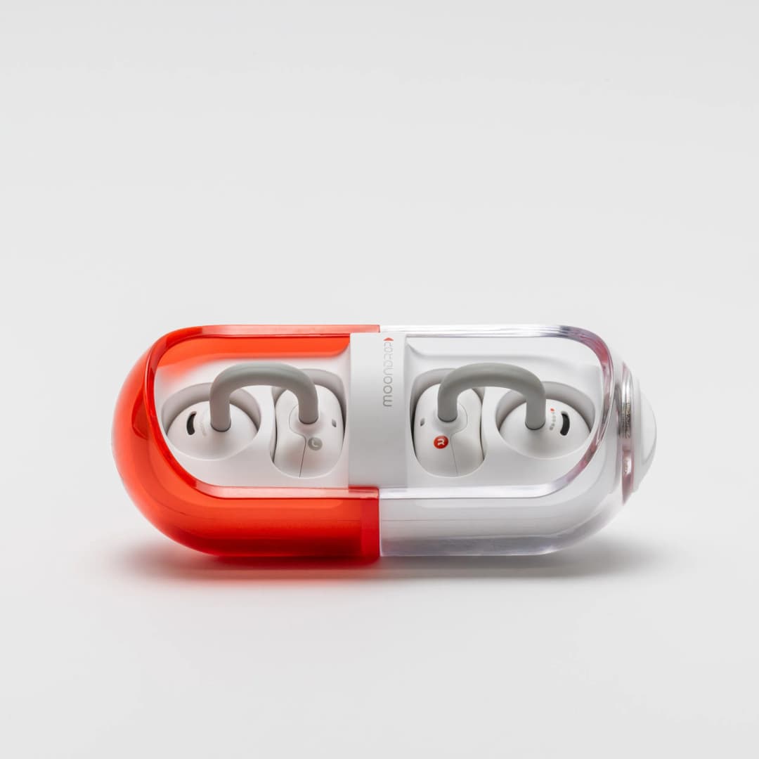 MOONDROP PILL Music Capsule OWS Ear Hook Wireless Earbuds Bluetooth 6.0 AI Intelligent Noise Reduction TWS Ear-clip Earphones - 3