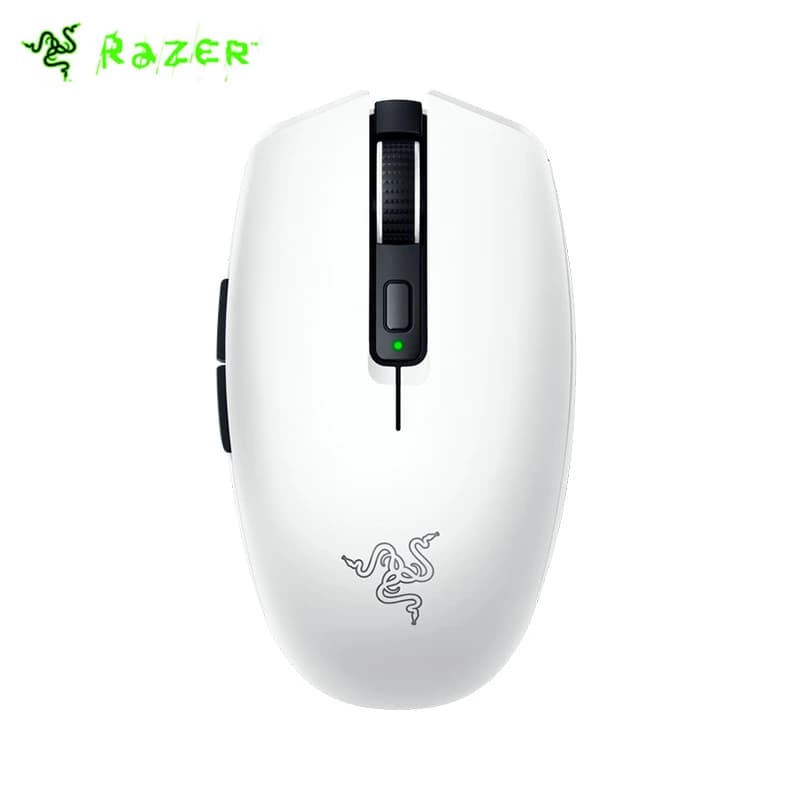 ماوس الألعاب اللاسلكي المحمول Razer Orochi V2 خفيف الوزن - وضعان لاسلكيان ماوس ميكانيكي 5G متقدم مستشعر بصري 18K DPI