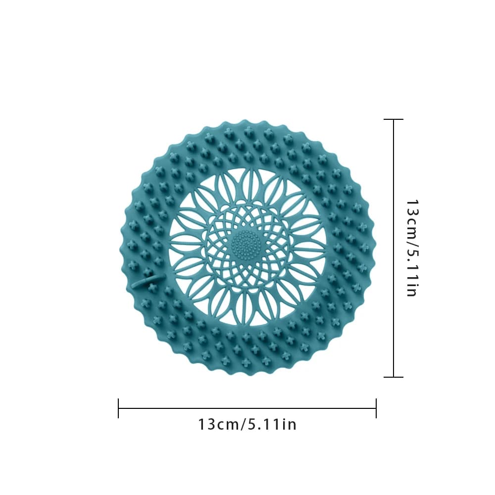 15cm Large Silicone Bathtub Stopper Leakage-proof Drain Cover Sink Hair Stopper Tub Flat Plug Stopper Bathroom Accessories - 6