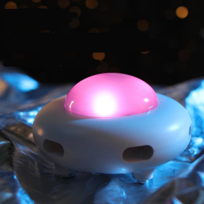 Pet Electronic UFO Smart Funny Cat Turntable Toy Intelligent Funny Cat Stick Game Rotating Turntable Cat Toy Automatic Cleaning - 3