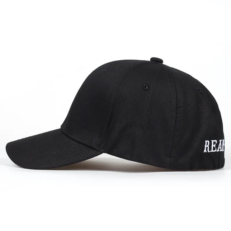 Brand Black Hats Sons Of Anarchy For Reaper Crew Fitted Baseball Cap Women Men Letters Embroidered Hat Hip Hop Hat For Men - 3