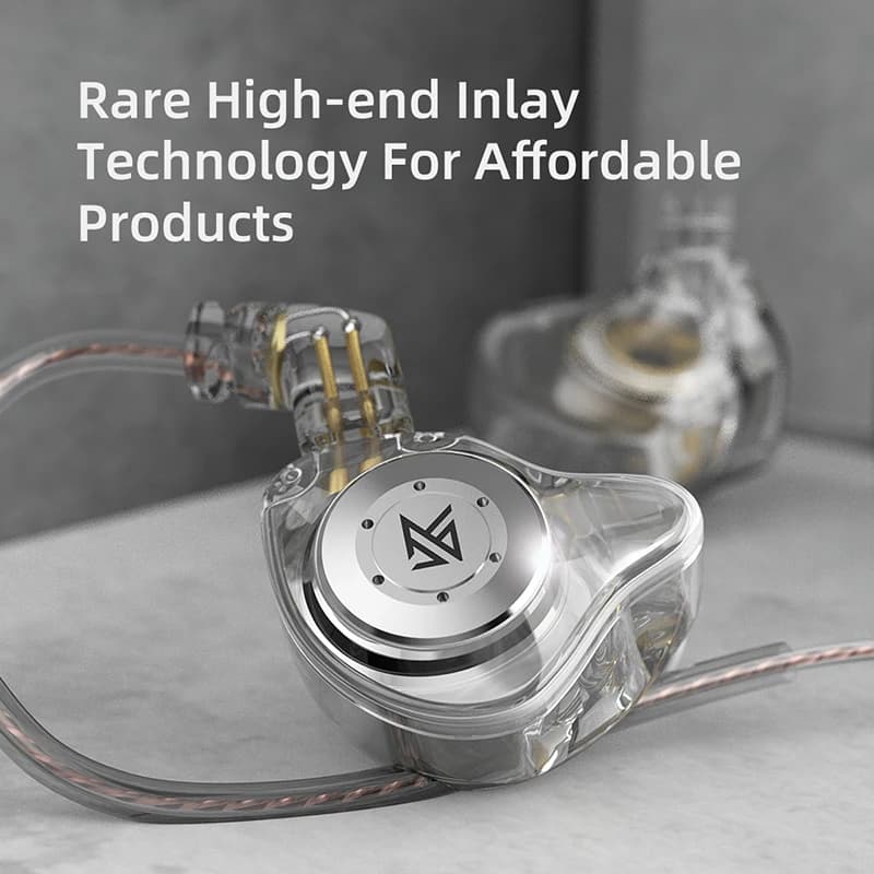 سماعة أذن KZ EDX PRO 1DD ديناميكية، سماعة أذن موسيقية بتقنية HIFI Bass، سماعة رياضية عازلة للضوضاء KZ EDXPRO ZSTX ZSN PRO ZAS ES4 SKS - 3