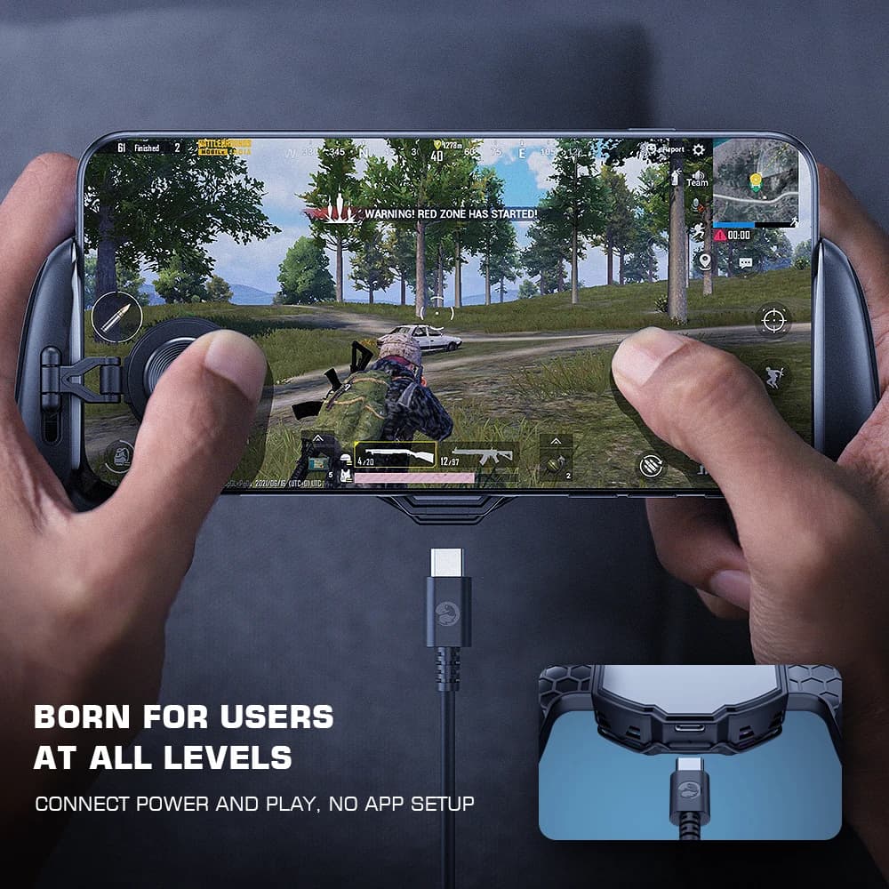 ذراع تحكم GameSir F8 Pro تبريد محمول، ذراع تحكم مع مروحة تبريد، مبرد هاتف ذكي لأندرويد / آيفون - 5