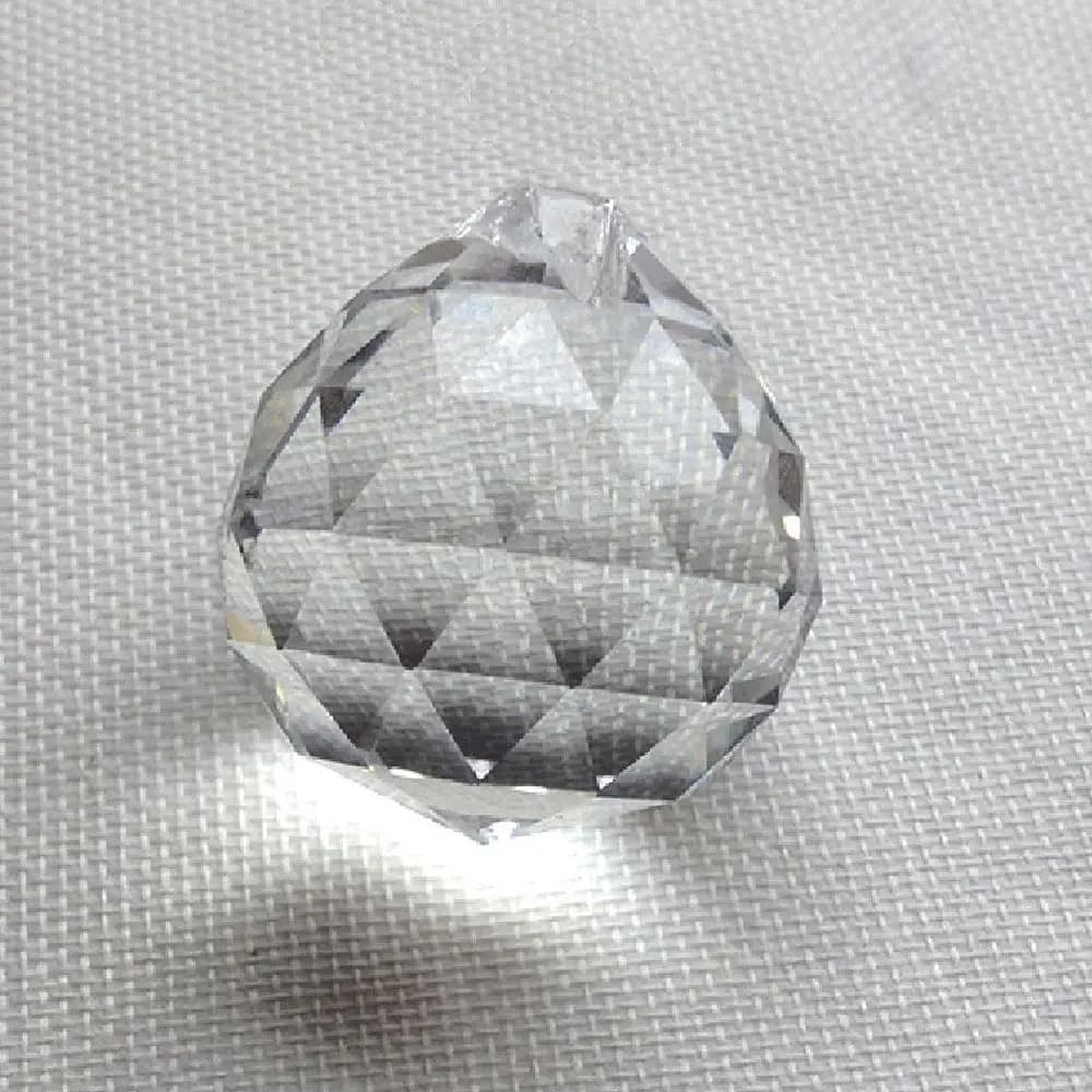 2/3/4/5/6cm Clear Glass Crystals For Chandeliers Faceted Hanging Ball Crystal Drops For Chandelier Parts For Home Decoration - 4