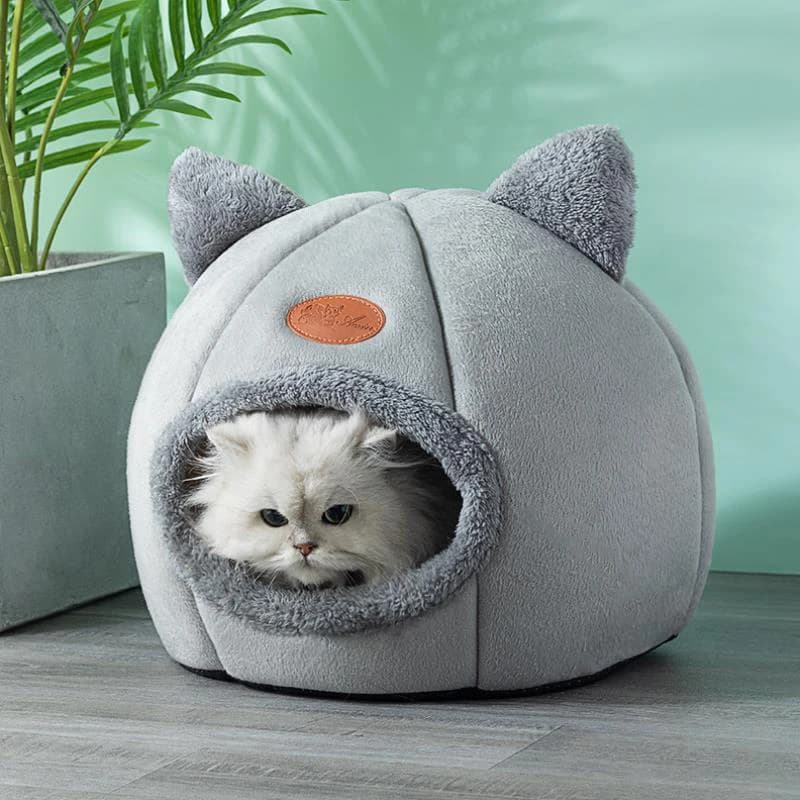 New Deep Sleep Comfort In Winter Cat Bed Iittle Mat Basket Small Dog House Products Pets Tent Cozy Cave Nest Indoor Cama Gato - 3
