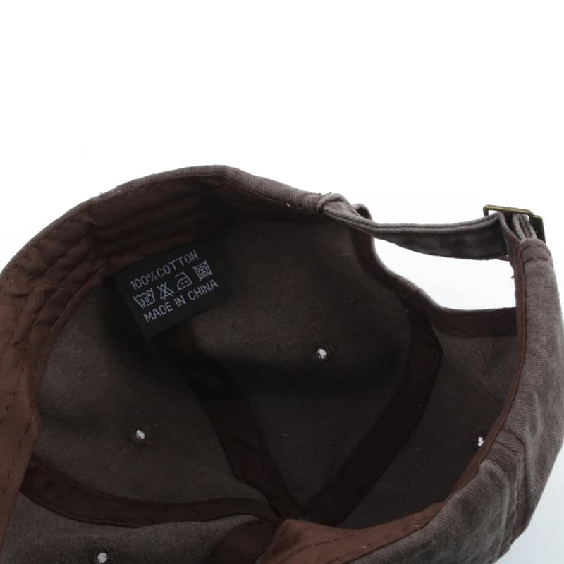 2023 New Vintage Washed Cotton Baseball Cap Parent Kids Sun Hats For Boy Girl Spring Summer Snapback Baby Hat - 3