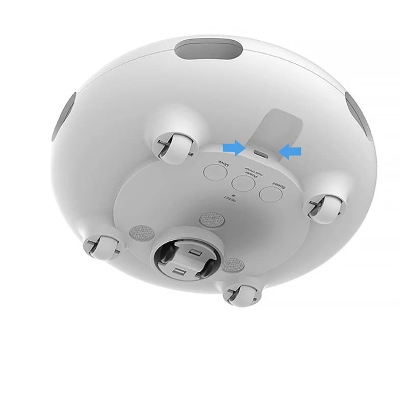 Pet Electronic UFO Smart Funny Cat Turntable Toy Intelligent Funny Cat Stick Game Rotating Turntable Cat Toy Automatic Cleaning - 5