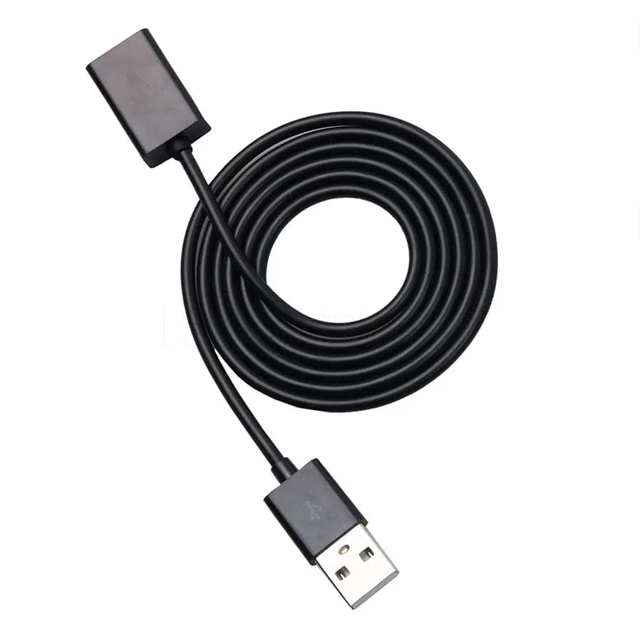 كابل تمديد بيانات وشحن إضافي من USB 2.0 A ذكر إلى أنثى لهاتف آيفون 6 بلس وسامسونج نوت 4 وإس 6 إيدج وأجهزة الكمبيوتر المحمولة - 6