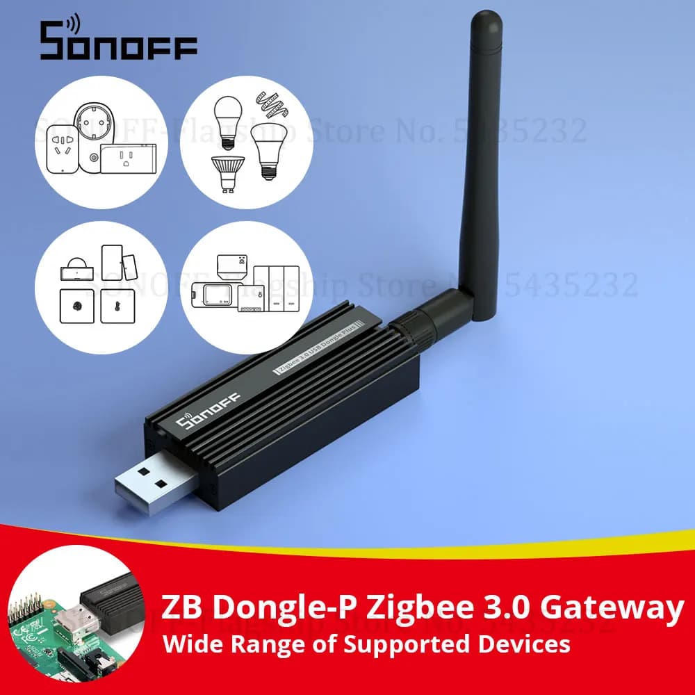 سونوف زد بي دونجل-بي زيغبي 3.0 يو اس بي دونجل بلس بوابة زيغبي عالمية تدعم عبر زد إتش ايه أو زيغبي2ام كيو تي تي سلسلة سونوف زيغبي
