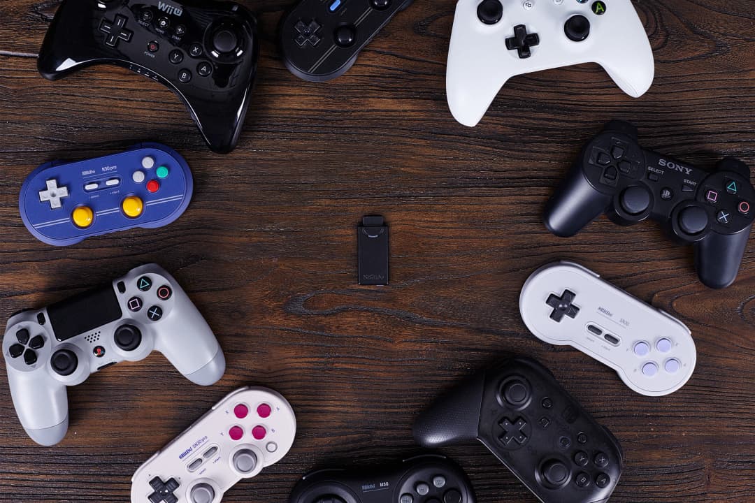 محول بلوتوث لاسلكي 8BitDo Retro Receiver لجهاز Sega Genesis الأصلي ووحدة تحكم Mega Drive Analogue Mega SG - 6