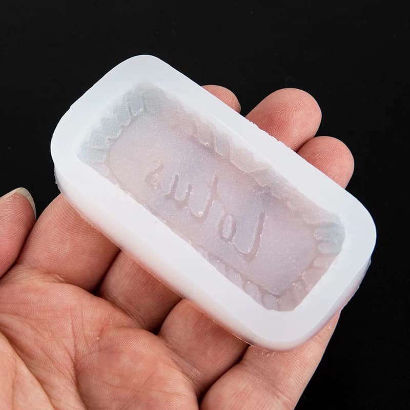 DIY Biscuit Shape Candle Silicone Mold Home Cars Aromatherapy Decoration Handmade Biscuit Chocalate Baking Mould - 5