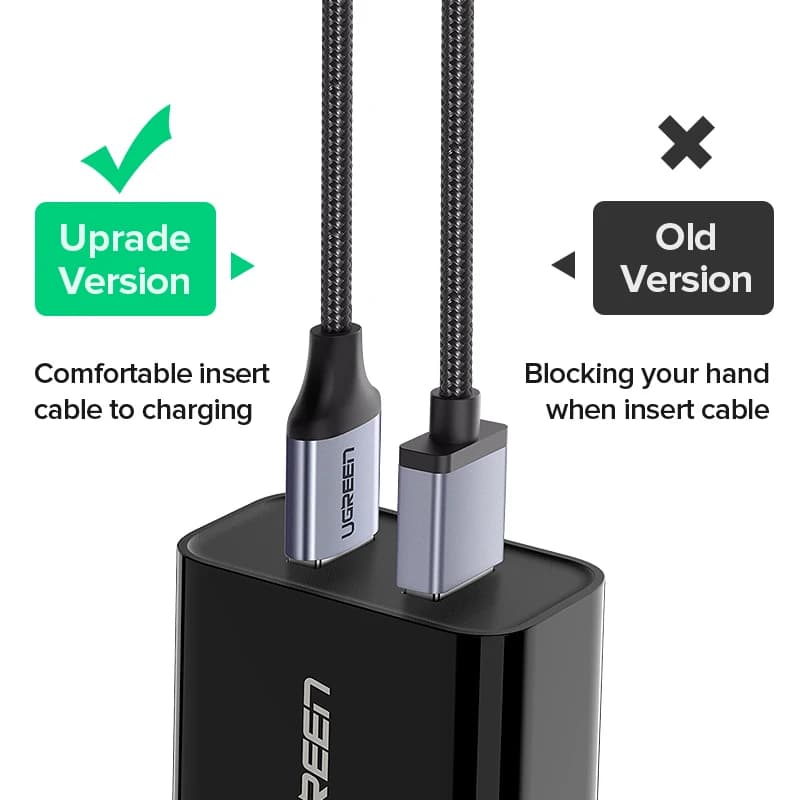 كابل Ugreen Micro USB، للشحن السريع، لهواتف Samsung Galaxy S7 وS6 وأجهزة Xiaomi اللوحية - 5