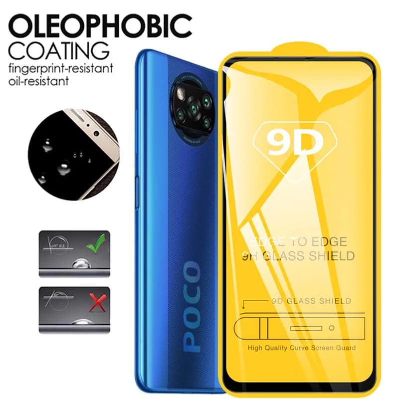 فيلم زجاجي مقوى Poco X7 F6 X6 X5 X3 F5 Pro 5G فيلم كاميرا Poko F7 Ultra واقي شاشة Poco x7 Pro زجاج Poco F7 Pro - 4