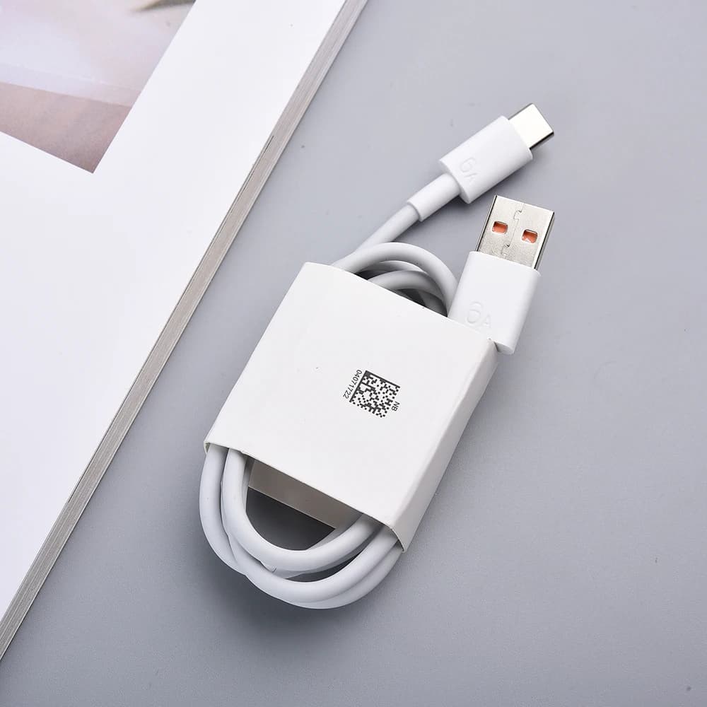Honor كابل شحن فائق السرعة 66W 100W لهونور 500 400 300 200 برو 90 GT X70 ماجيك 8 7 برو USB Type C كابل بيانات شحن 6A - 4