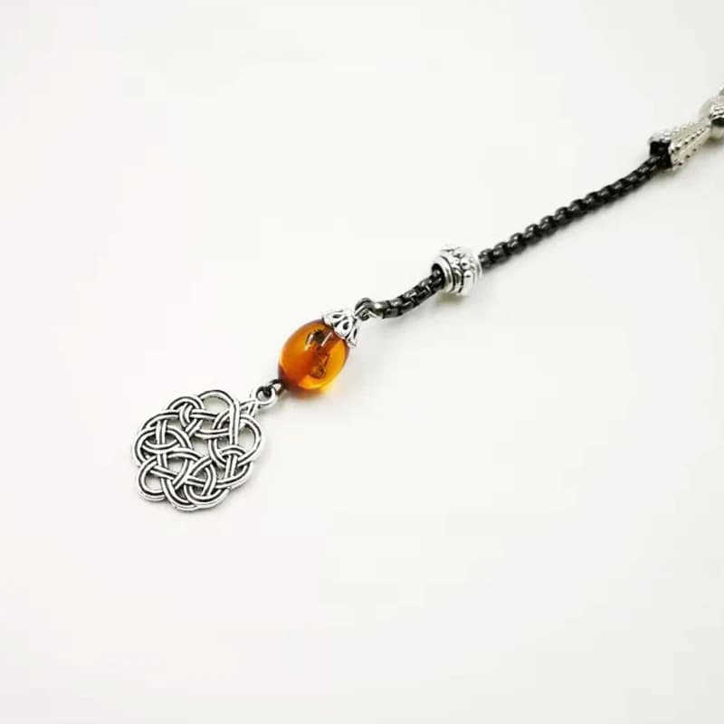 Misbaha Real Insect Rosary 33 Muslim Tasbih Ramadan Eid gift Islamic accseeories prayer beads Man's Misbaha 33 bead bracelet - 6