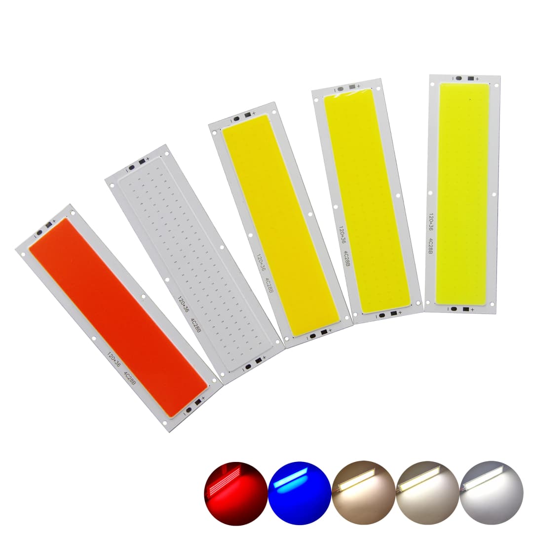 DC 12V 2w-200w round cob for DIY led cob lamp light emitting diode panel auto bulb cob led bar strip chip source - 2