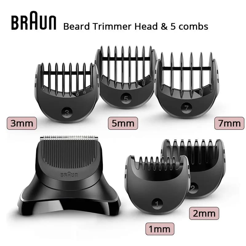 رأس ماكينة الحلاقة Braun 32B شفرة قاطعة كاسيت أسود شفرة استبدال لماكينة الحلاقة الكهربائية للرجال تناسب 3000s 3010s 3040s 3050cc 3070cc - 5