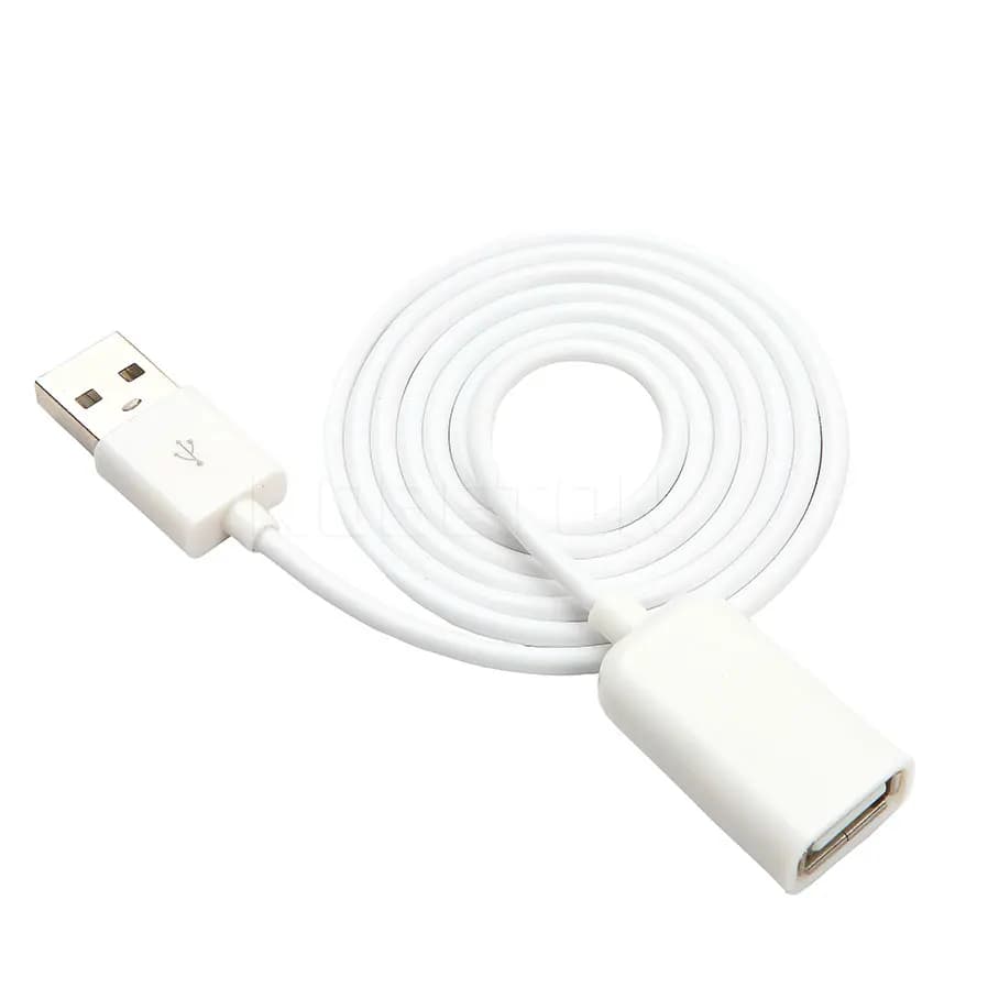 كابل تمديد بيانات وشحن إضافي من USB 2.0 A ذكر إلى أنثى لهاتف آيفون 6 بلس وسامسونج نوت 4 وإس 6 إيدج وأجهزة الكمبيوتر المحمولة - 4