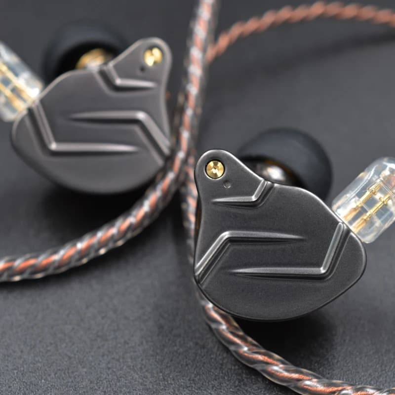سماعات أذن KZ ZSN Pro بتقنية هايبرد 1BA+1DD، باس HIFI، سماعات أذن معدنية، سماعات بلوتوث رياضية مع إلغاء الضوضاء - 6