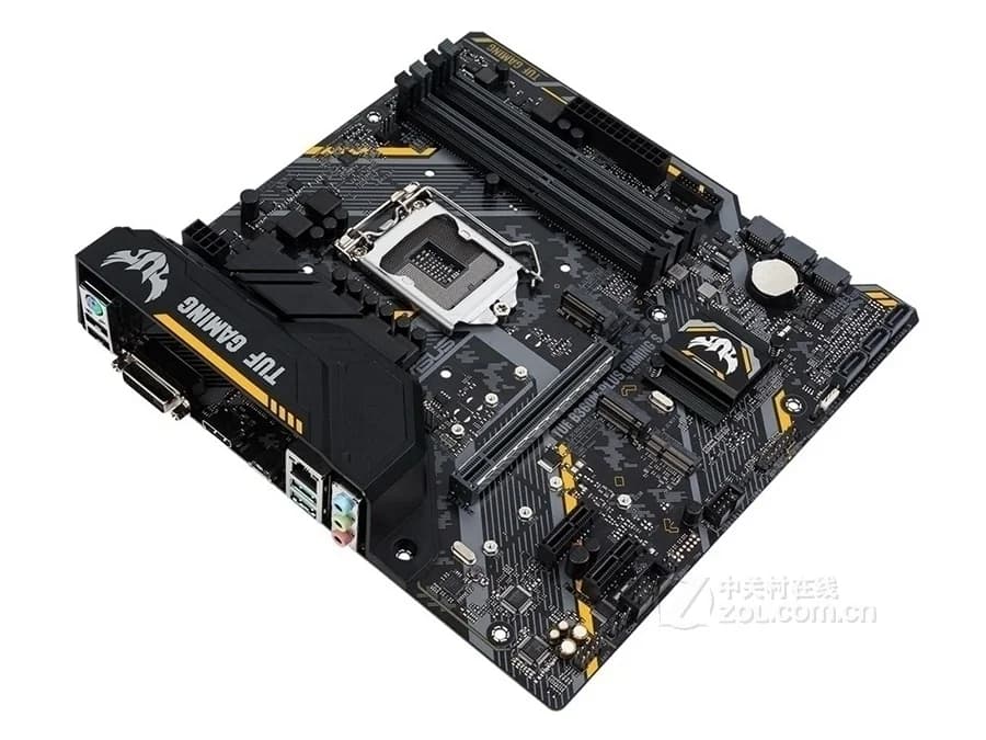 لوحة أم أسوس تاف B360M-PLUS GAMING S للألعاب إنتل LGA1151 DDR4 بحد أقصى 64 جيجابايت شريحة إنتل B360 مايكرو ATX مستعملة - 2