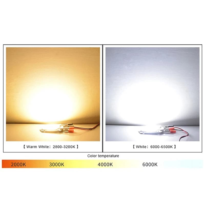 مصباح رقاقة LED COB 10 واط 20 واط 30 واط 50 واط تيار متردد 220 فولت 240 فولت IP65 ذكي IC لا يحتاج إلى مشغل DIY ضوء فيضان LED لمبة سبوت لايت مصباح خارجي حبة - 6
