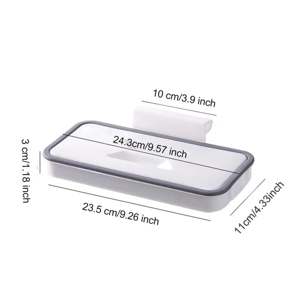 المحمولة البلاستيك القمامة حقيبة للحمل المطبخ القمامة تخزين الرف خطاف حقيبة لوحة تجوب حامل الرف الجاف منظم المطبخ - 6