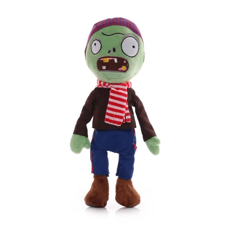 قطعة واحدة 30 سم ألعاب ناعمة Plants vs Zombies، ألعاب ناعمة للزومبي، قبعات قراصنة الزومبي، هدية للأطفال - 2