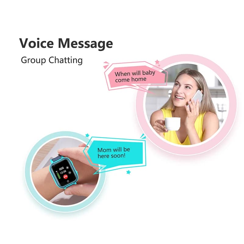 LT21 4G ساعة ذكية للأطفال لتحديد المواقع واي فاي مكالمة فيديو SOS IP67 مقاوم للماء الطفل Smartwatch شاشة كاميرا تعقب الموقع ساعة الهاتف - 5