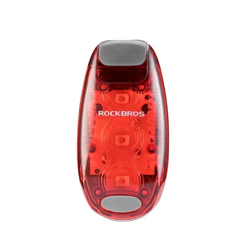 ضوء خلفي للدراجة ROCKBROS Mini MTB، ضوء تحذيري للخوذة، ضوء حقيبة خلفية، ضوء محمول للجري، إكسسوارات دراجات - 6