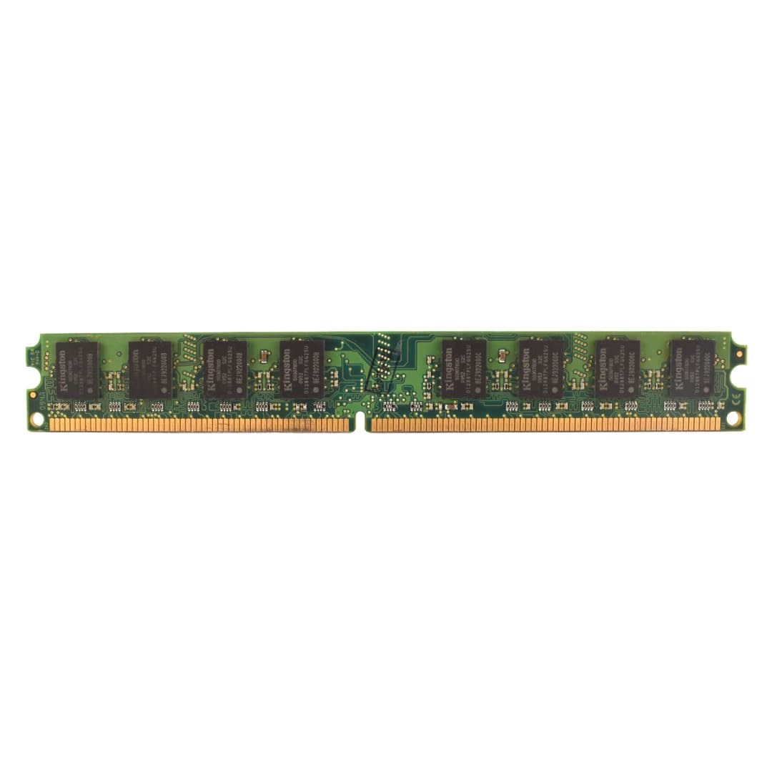 كينجستون ميموريا رام DDR2 2 جيجابايت 800 ميجاهرتز 667 ميجاهرتز PC2-5300 PC2-6400 240 دبوس 1.8 فولت NON ECC ذاكرة سطح المكتب موديل - 3