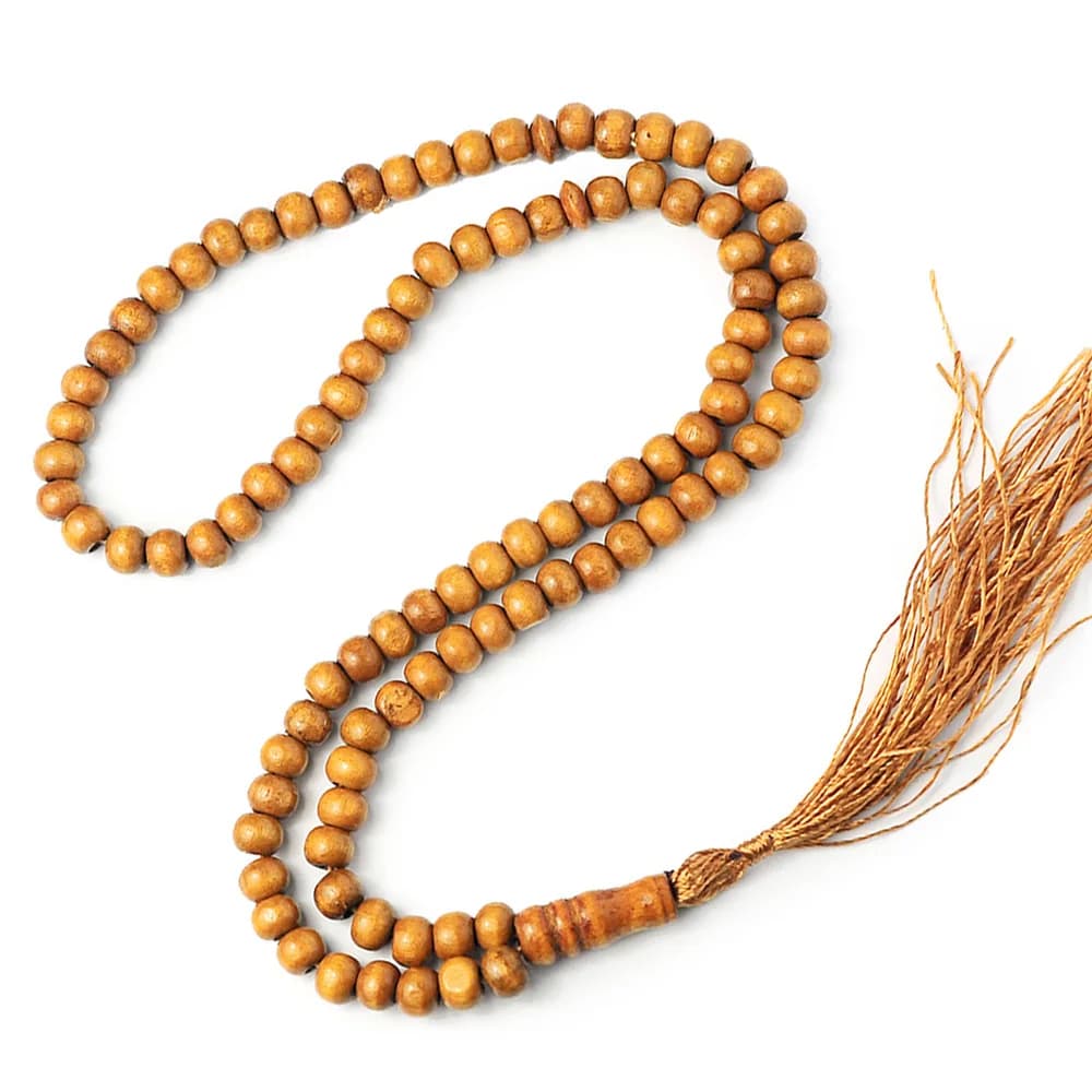 Wood Tasbih Prayer Beads 99/33 Muslim Prayer Beads Islamic Handheld Prayer Bead Muslim Rosary Beads Bracelet Tassel Jewelry Gift - 3