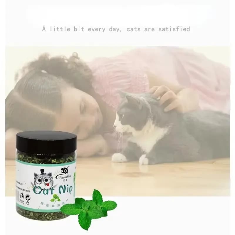 Organic 100% Natural High Quality Catnip Cattle Grass Mint Taste Funny Cat Toy New Cat Toy Interactive Cat Toys Pet Supplies - 2