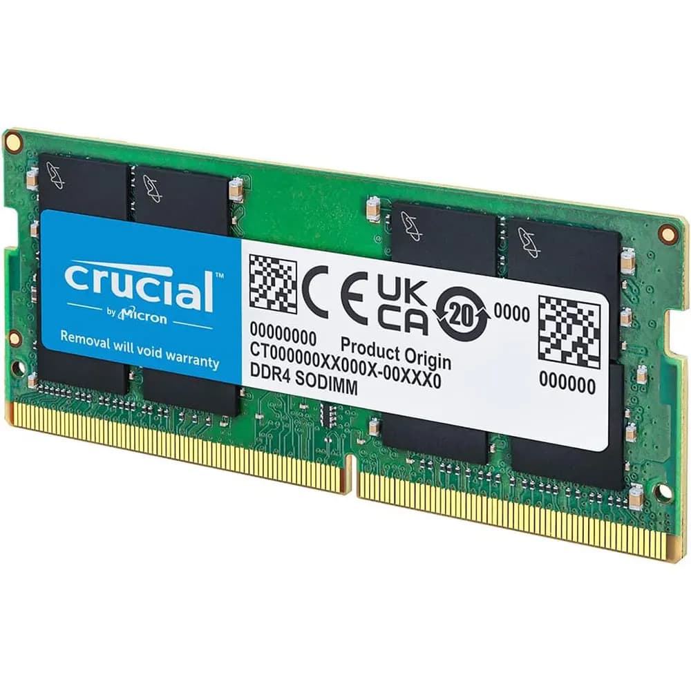 ذاكرة رام لابتوب من كروشيال DDR4 بسعة 8 جيجابايت و32 جيجابايت و4 جيجابايت و16 جيجابايت بتردد 3200 ميجاهرتز و2666 و2400 و2133 ميجاهرتز PC4-25600 و21300 و19200 فولت 1.2V 260Pin SODIMM للكمبيوتر المحمول - 2