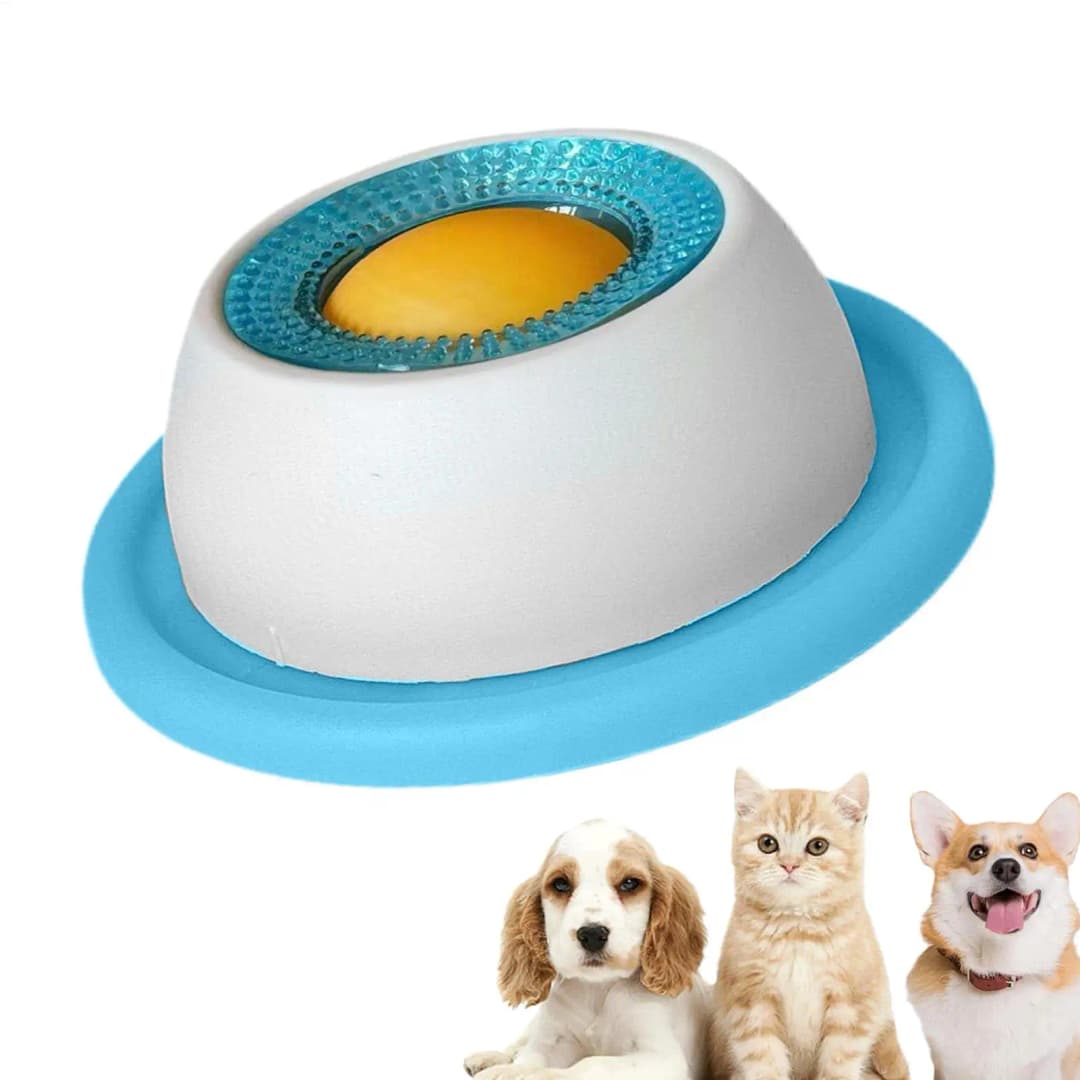 Slow Feeder & Lick Mat: Dog/Cat Enrichment Toys for Mental Stimulation, Puppy Training Puzzle Feeder, Pet Food Dispenser - 6