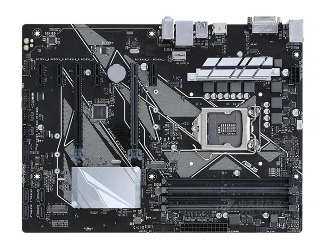 لوحة أم آسوس PRIME Z370-P للكمبيوتر المكتبي، مقبس LGA1151، ذاكرة DDR4 حتى 64 جيجابايت، متوافقة مع معالجات Core i7/i5/i3، PCI-E 3.0، مستعملة للجيل الثامن أو التاسع - 4