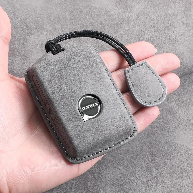 Car Key Cover Case Shell Holder Bag For Volvo S60 S90 XC40 XC60 XC90 V60 V90 Polestar 1 Polestar 2 Auto Key Protection Accessory - 6