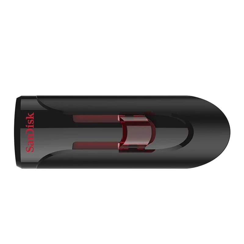 سان ديسك كروزر جلايد 3.0 محرك أقراص فلاش USB بسعات 256 جيجابايت و128 جيجابايت و64 جيجابايت و32 جيجابايت و16 جيجابايت مع منفذ USB 3.0 - 3