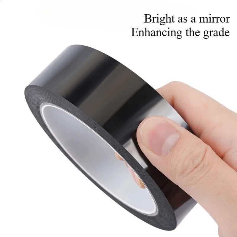 Car Stickers Bright Black Auto Window Edge Protector Trim Car Body/ Door Anti-scratch Protection Strip Chrome Styling Decorative - 4