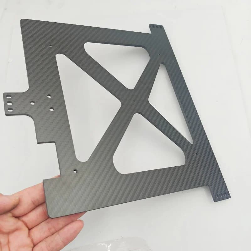 4mm thickness Upgrade Kit Kobra S1/ S1C 3D Printer Carbon Fiber CF Bed Carriage Anycubic Kobra S1 Bed Carrier - 2