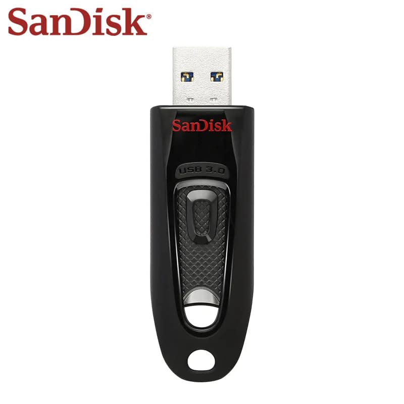 Black PenDrive CZ48 SanDisk 100% Original USB 3.0 Flash Drive Flash Memory Stick 16GB 32GB 64GB 128GB 256GB 512GB Max 130Mb/s - 4