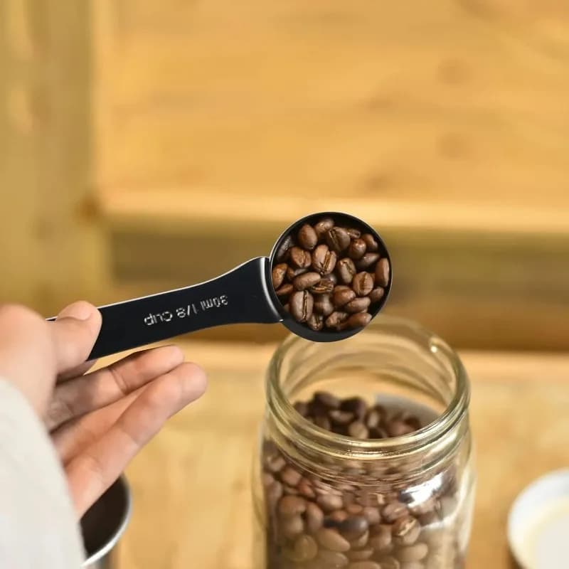 أدوات قياس المطبخ 5/10 قطع أكواب وملاعق قياس ملعقة شاي مغرفة سكر أكواب قياس الدقيق أدوات مطبخ - 5