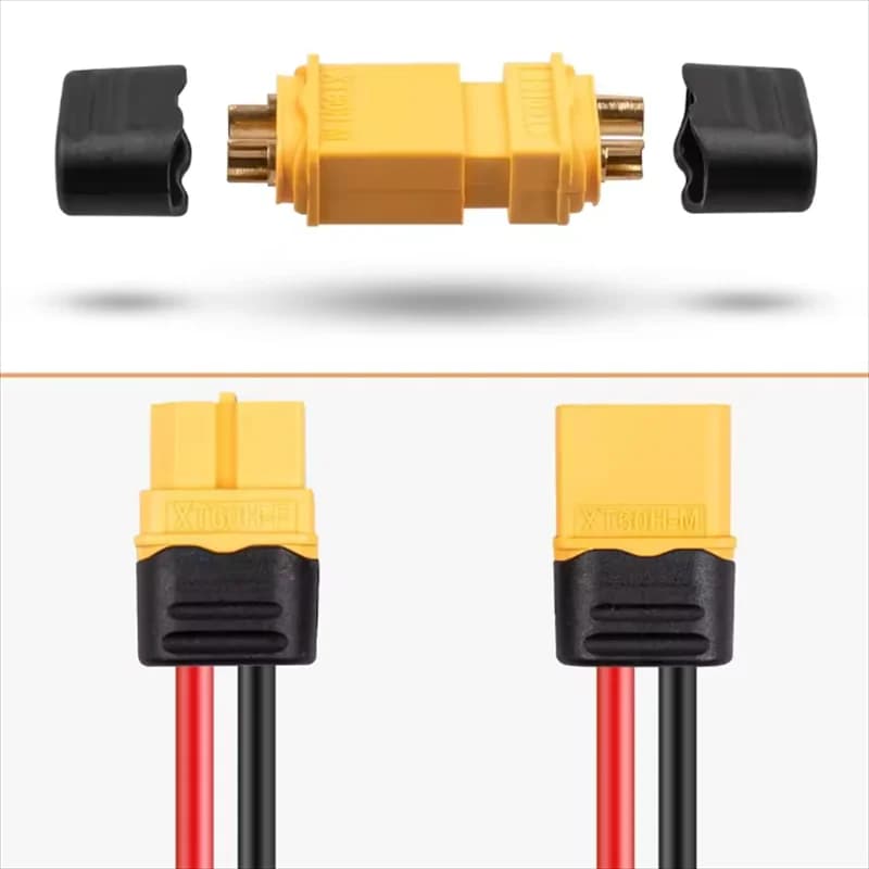 5/10 أزواج موصلات XT60H مع غطاء، أنثى/ذكر، لبطاريات LiPo سيارات وطائرات RC بدون طيار - 4
