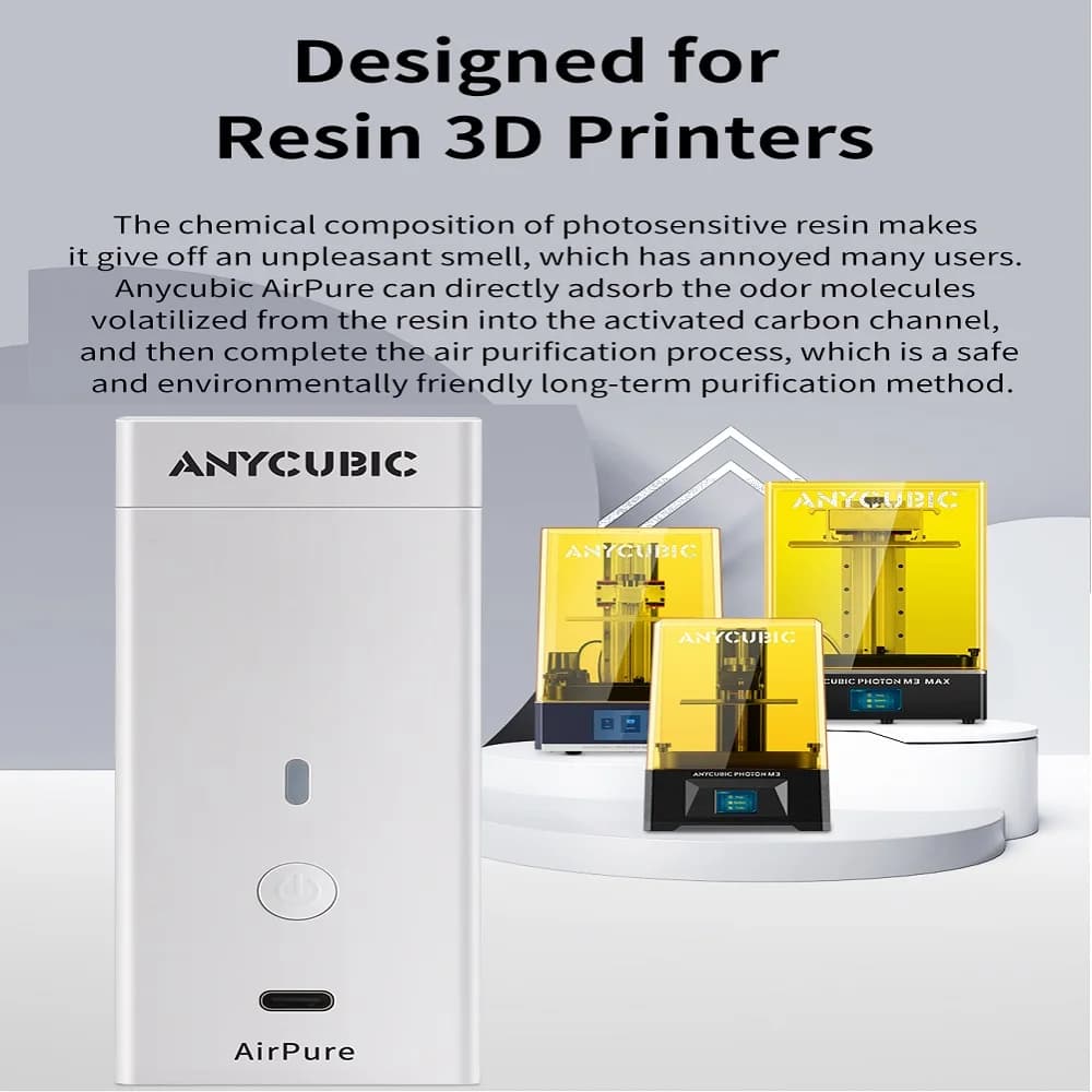 ANYCUBIC 3D Printer Parts Air Purifier 2 pcs/lot 3d Printers Accessory for Photon Series Photon LCD 3D Printers - 2