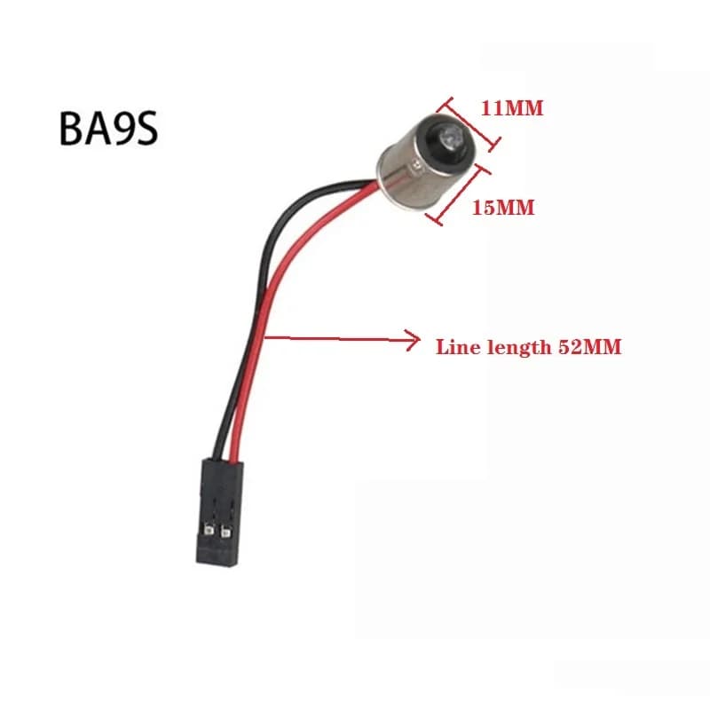10 قطع T10 Ba9s T4w موصلات أسلاك كابلات لجميع سيارات LED لوحة قبة إضاءة مقبس حامل قابس محول دبابيس DC 12V - 2