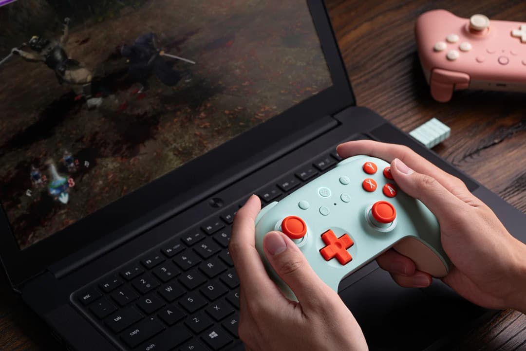 8BitDo Ultimate 2C وحدة تحكم ألعاب لاسلكية لون جديد يد تحكم عصا تحكم لكمبيوتر Windows 10/11 Steam Deck Raspberry Pi أندرويد - 6
